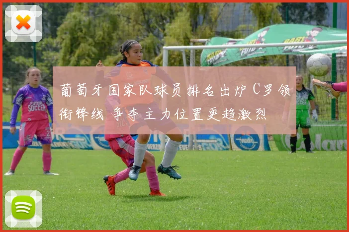 葡萄牙国家队球员排名出炉 C罗领衔锋线 争夺主力位置更趋激烈