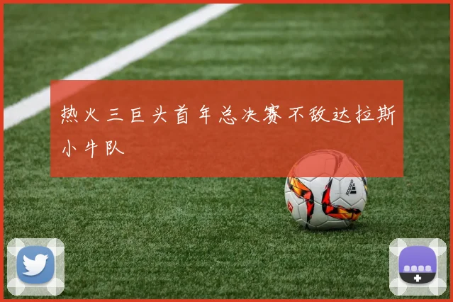 热火三巨头首年总决赛不敌达拉斯小牛队